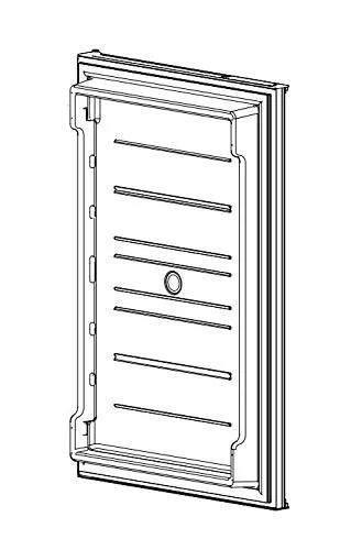 Norcold 638534 Lower Door for N8Xflt, Black