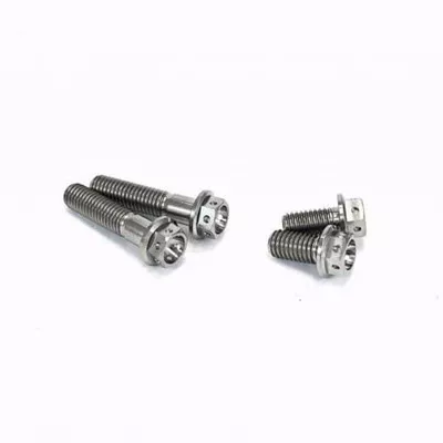 Norton Motorsports Kawasaki Ninja 400 Titanium Drilled Brake Caliper Bolts (front and rear)