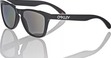 Oakley Frogskins Polished Black Prizm Black Sunglasses