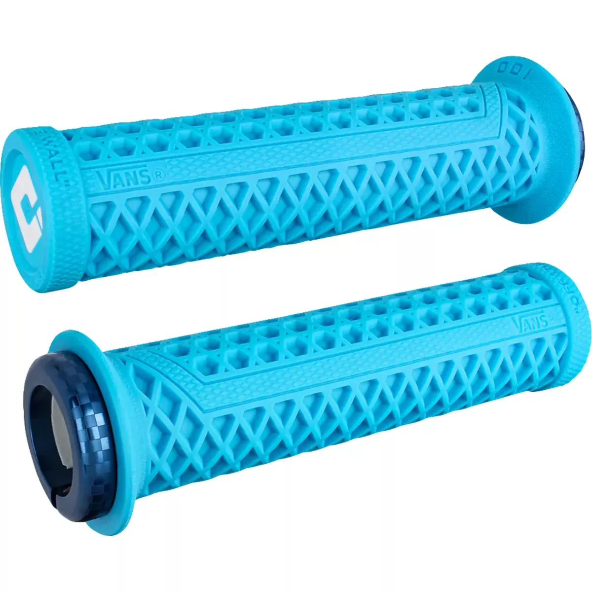 ODI 0630-3347 D33VNLU-U Vans v2.1 Lock-On Grips pwc - light blue/blue