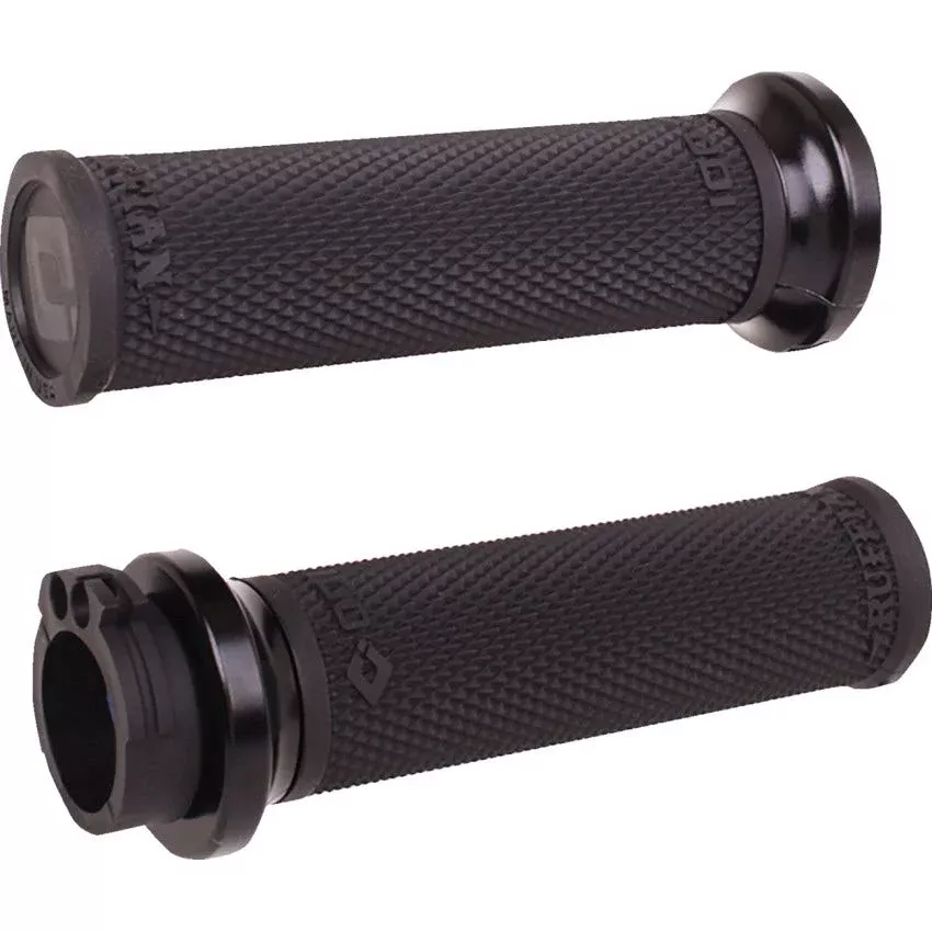 ODI Ruffian Style Lock-on Street Grips for Harley 84-21 Cable