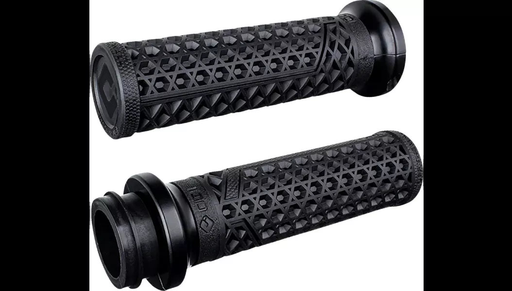 ODI Vans V-Twin Lock-On Grips – Cable Throttle – Black / Black