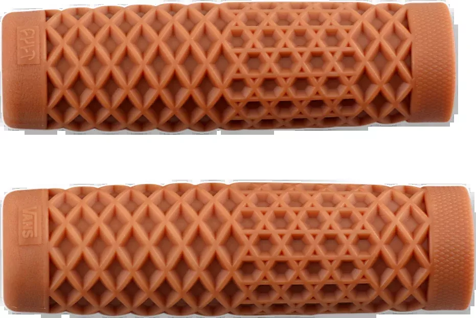 ODI Vans Waffle 1" Brown Gum Rubber Universal Motorcycle Handlebar Hand Grips