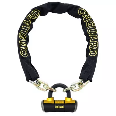 On Guard Mastiff Series #8019L Bike Lock w/6′ Chain