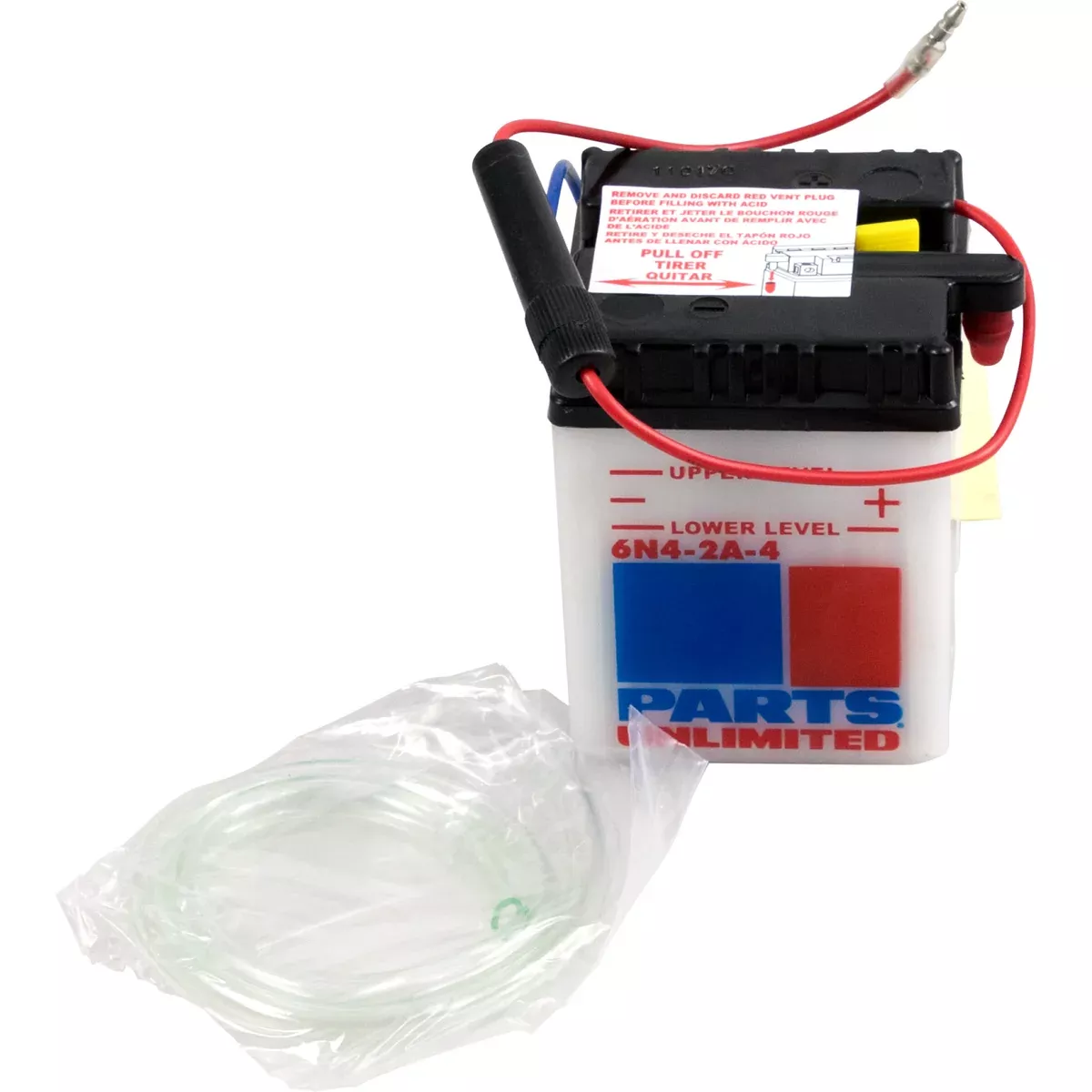 PARTS UNLIMITED R6N4-2A-4 Conventional Battery