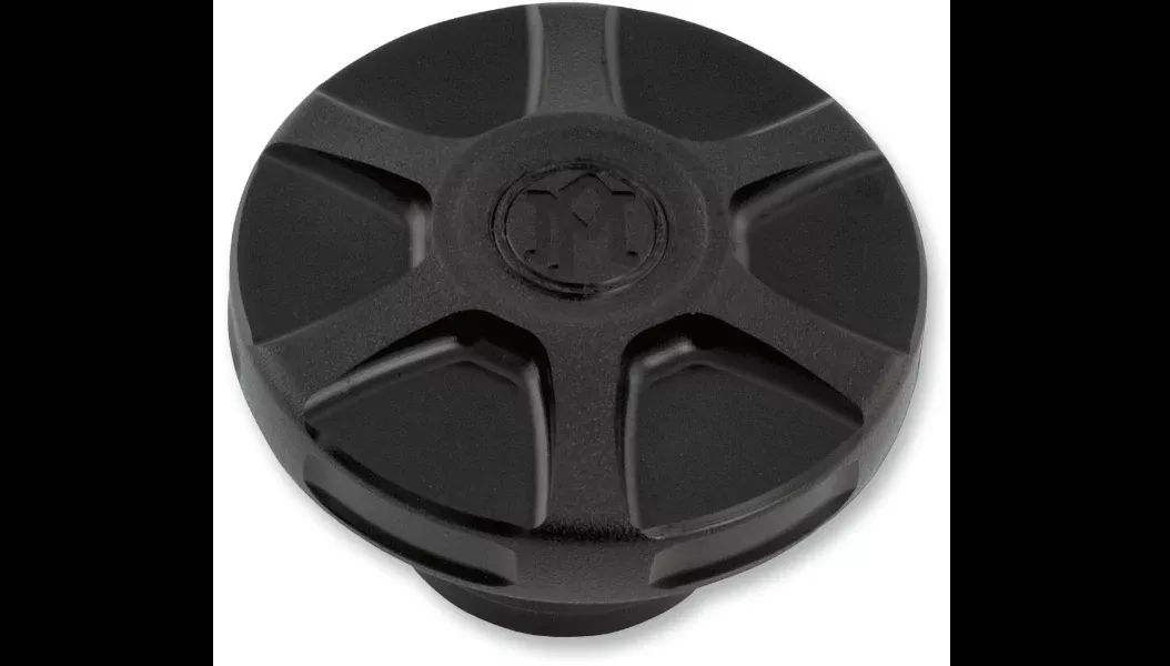 Performance Machine Custom Gas Cap – Array – Black Ops