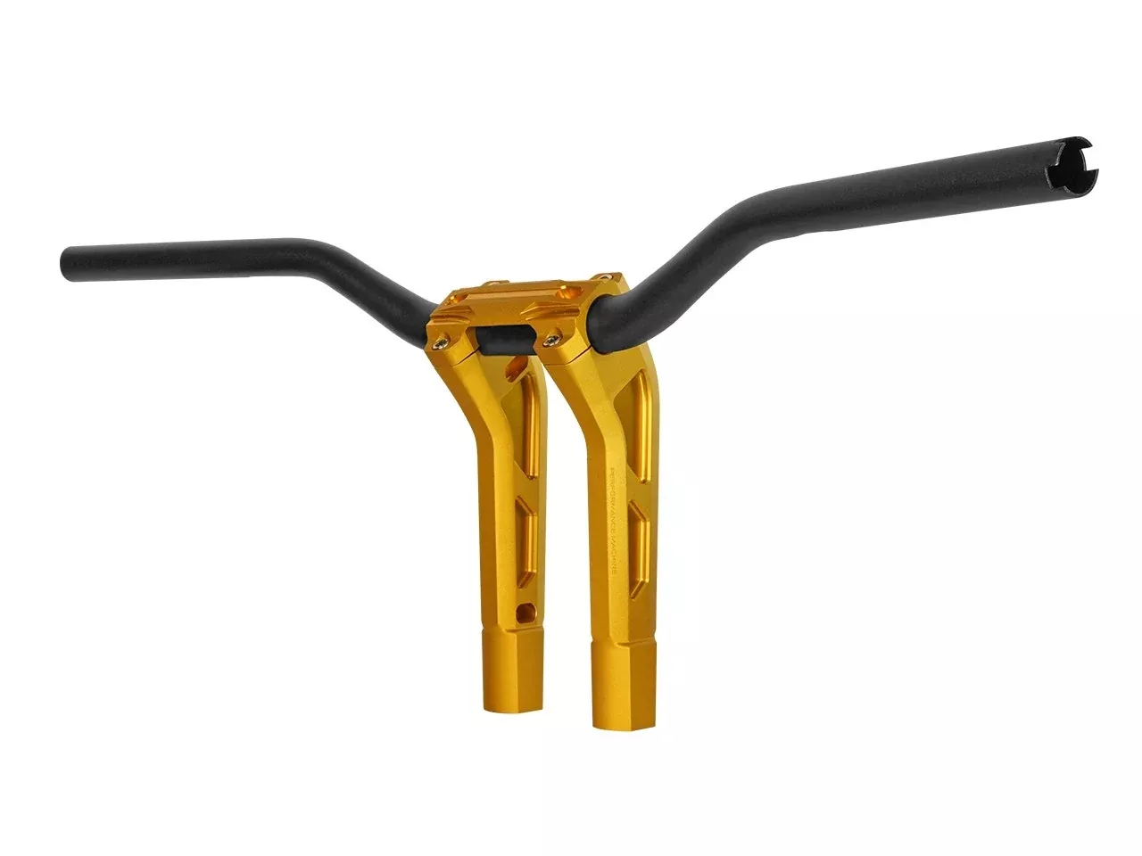 Performance Machine Gold Ops Phatbar Riser Kit External Wiring Harley Cable TBW