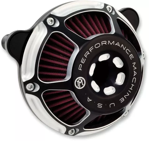 Performance Machine Max HP Air Cleaner Contrast Cut Harley Milwaukee Eight 17-22