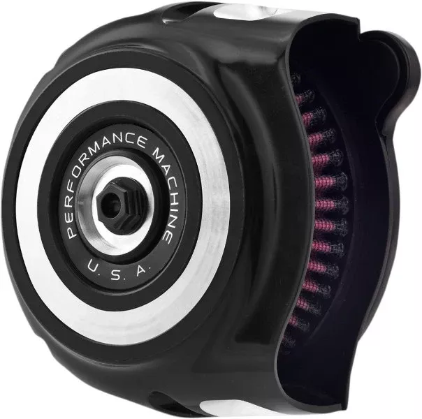 Performance Machine Vintage HP Air Cleaner Contrast Cut Harley M8 17-Up