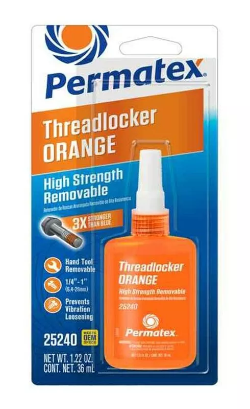 Permatex Orange Hybrid Threadlocker