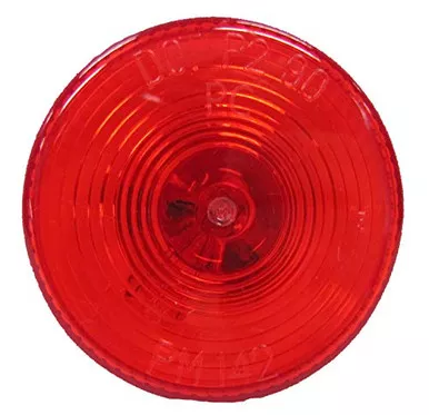 Peterson Manufacturing V142R Red Round Clearance Light