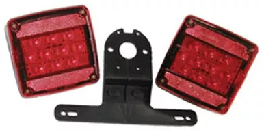 Peterson Manufacturing V941 Piranha Red LED Rear Trailer Light Kit