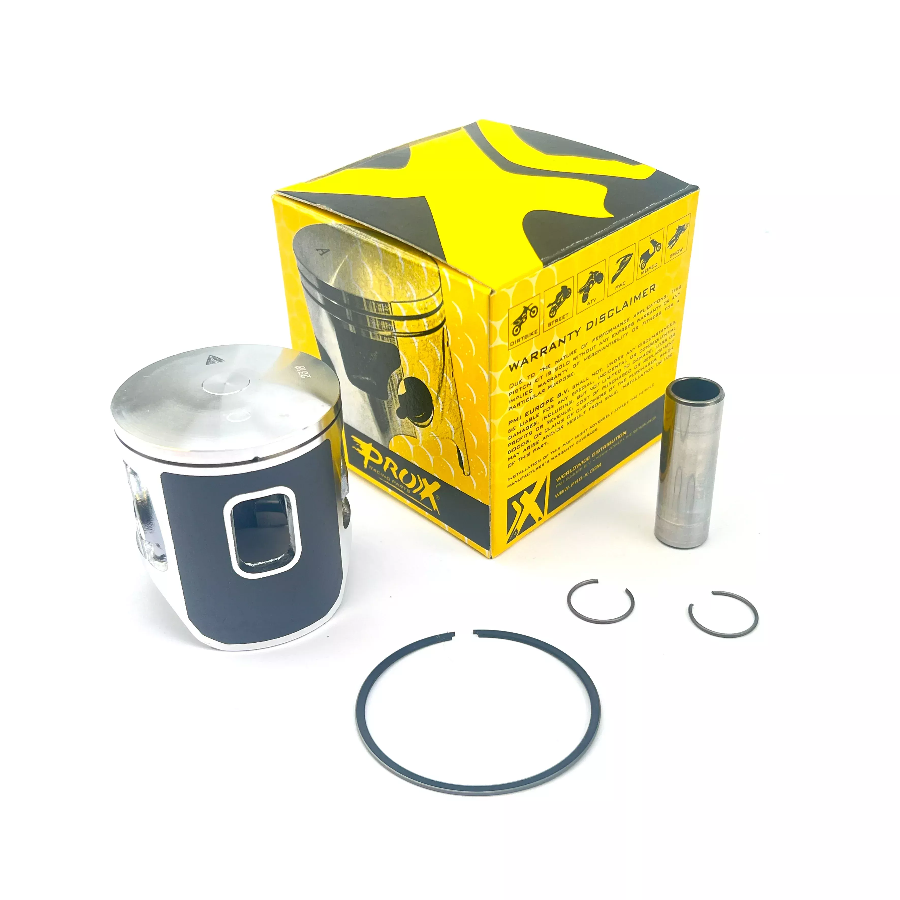 PISTON KIT 02-04 YZ125 54.00 B, PROX 01.2224.B