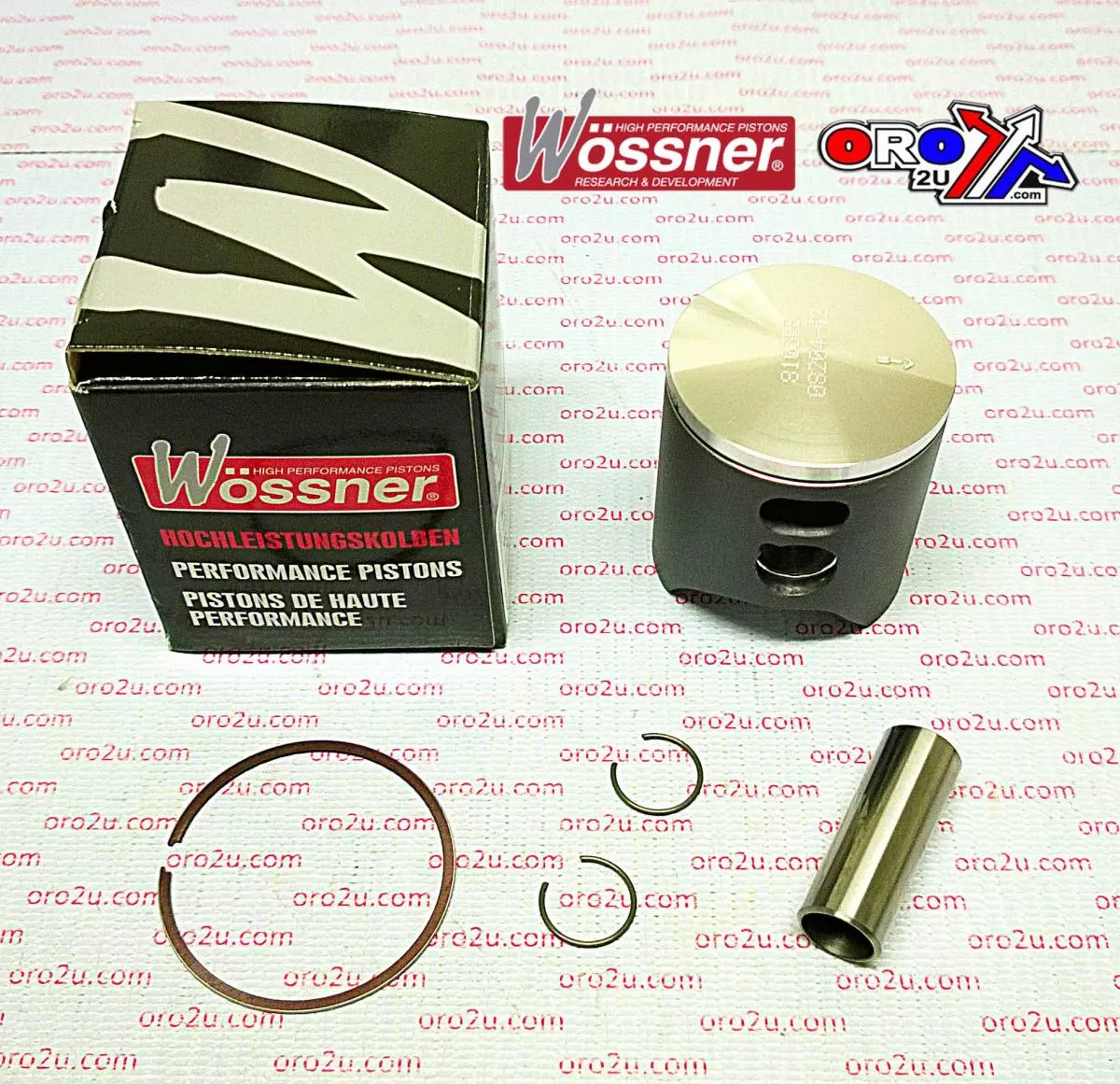 PISTON KIT 02-18 RM85 50.00, WOSSNER 8103D200 SUZUKI MX