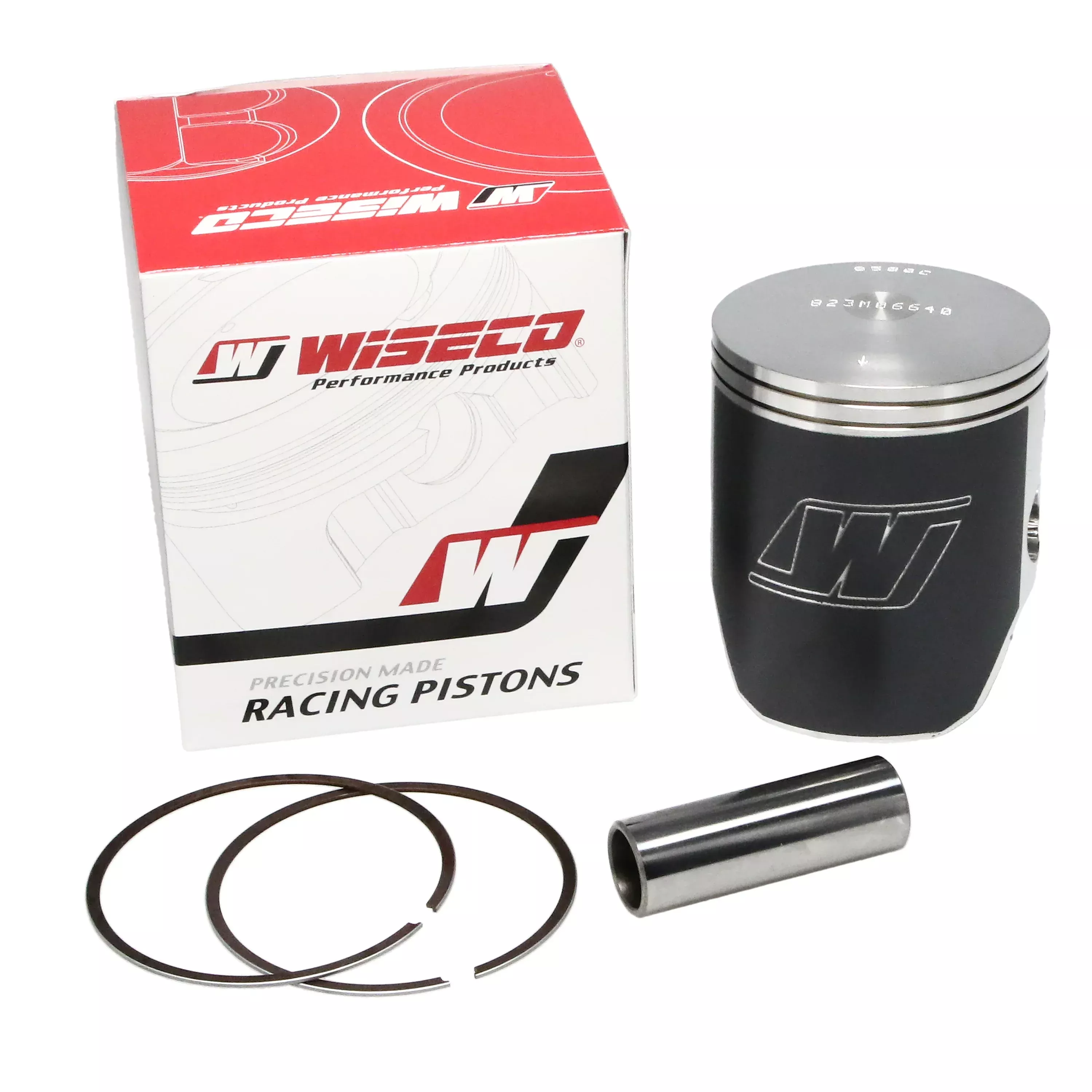 PISTON KIT 03-10 RM250 66.40, WISECO 823M06640 PRO-LITE