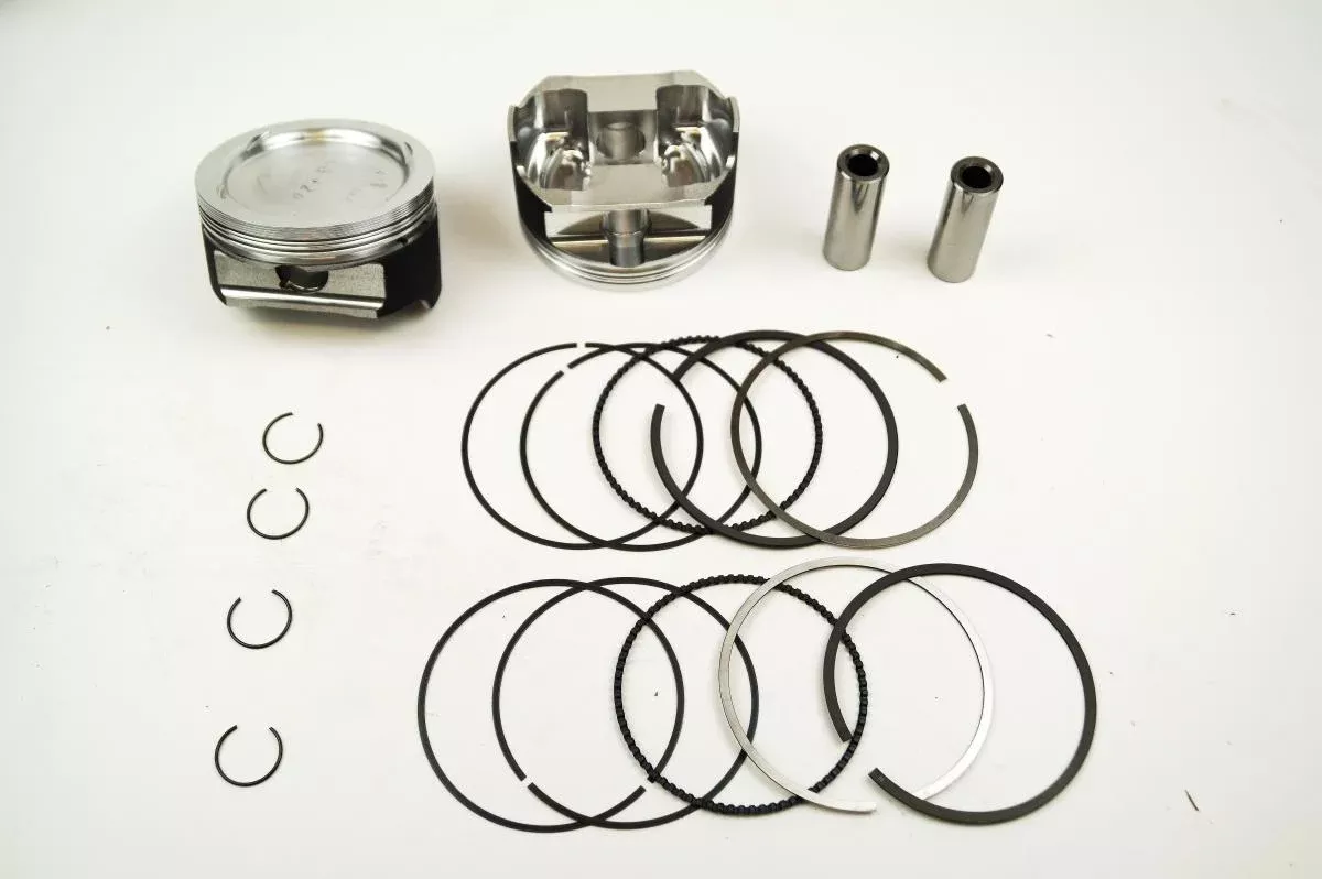PISTON KIT 05-13 KVF750 85.00 STD, FORGED WOSSNER K8987DA-2, HIGH COMPRESSION