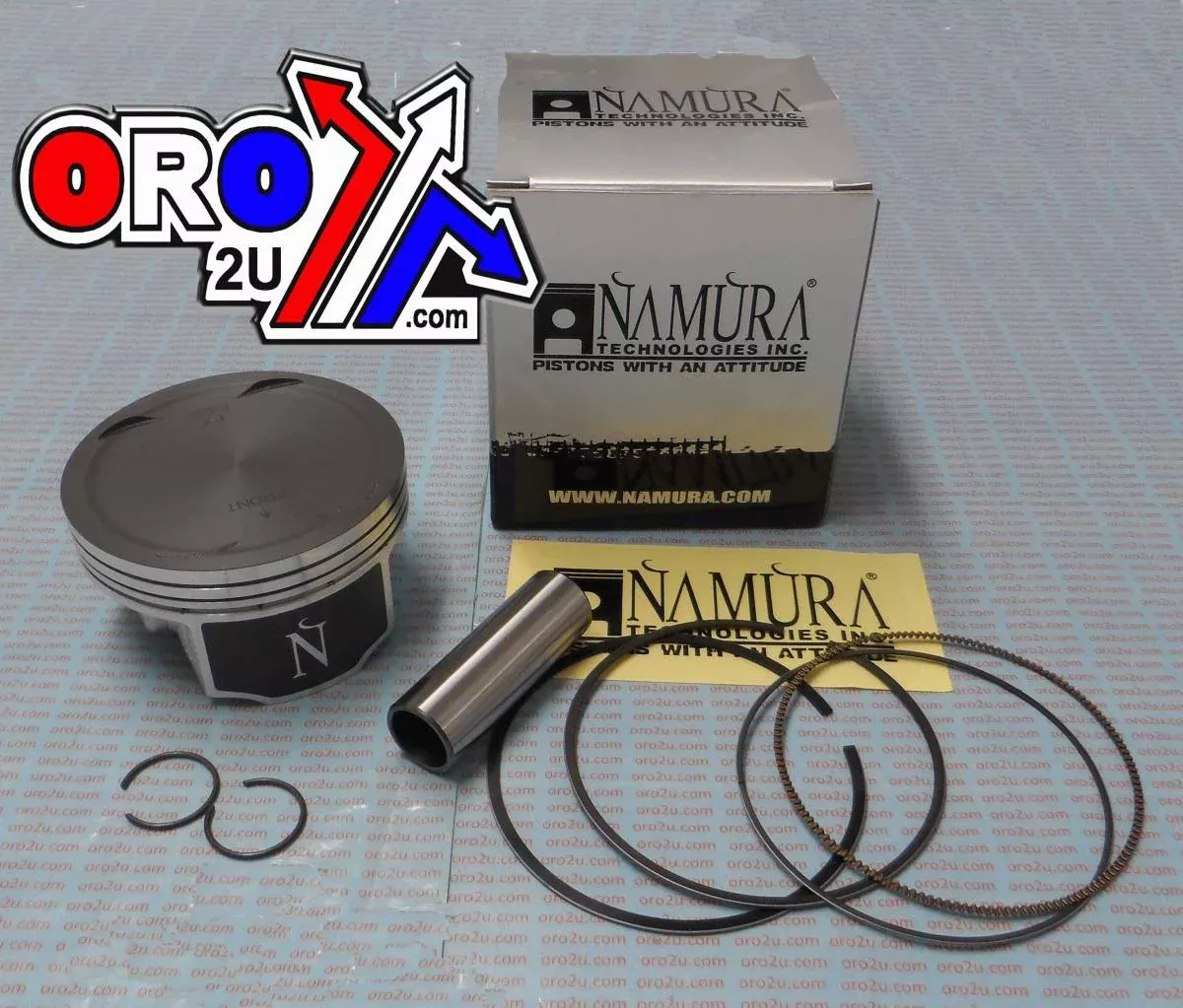 PISTON KIT 14-16 KRF 800 C, NAMURA NA-20077-C