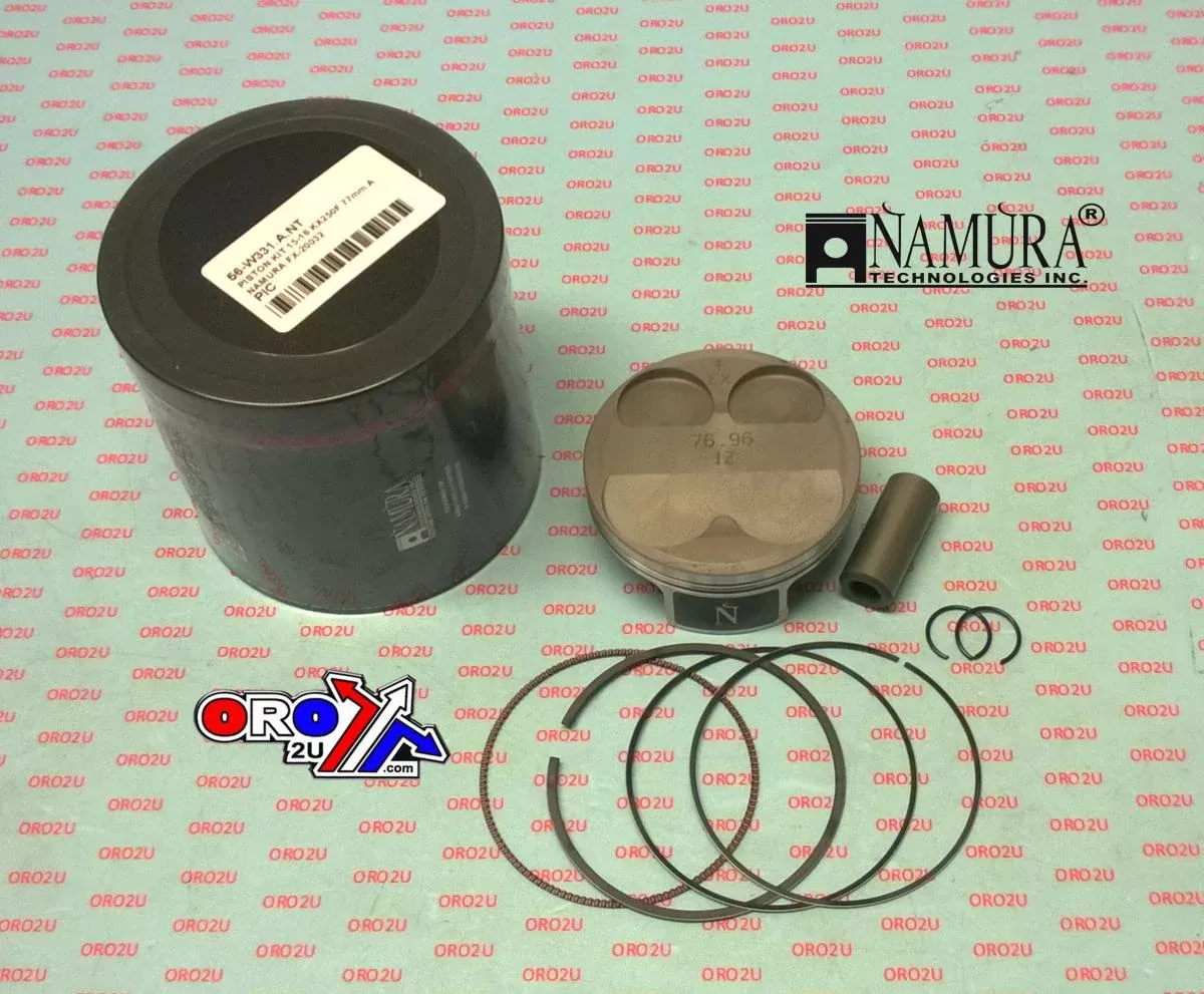 PISTON KIT 15-16 KX250F 77mm B, NAMURA FX-20032-C