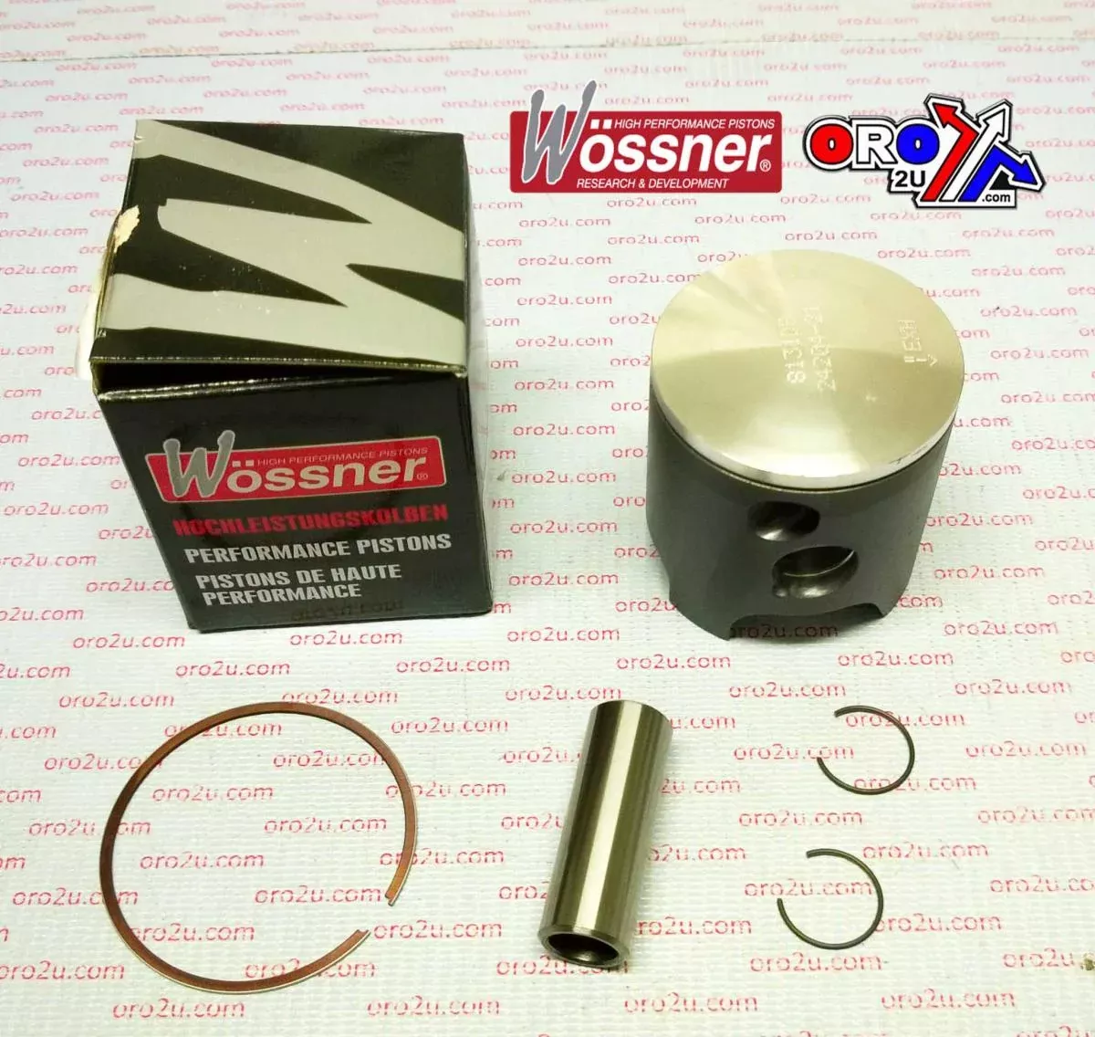 PISTON KIT 1989 YZ125 57.00, WOSSNER 8131D100 YAMAHA MX