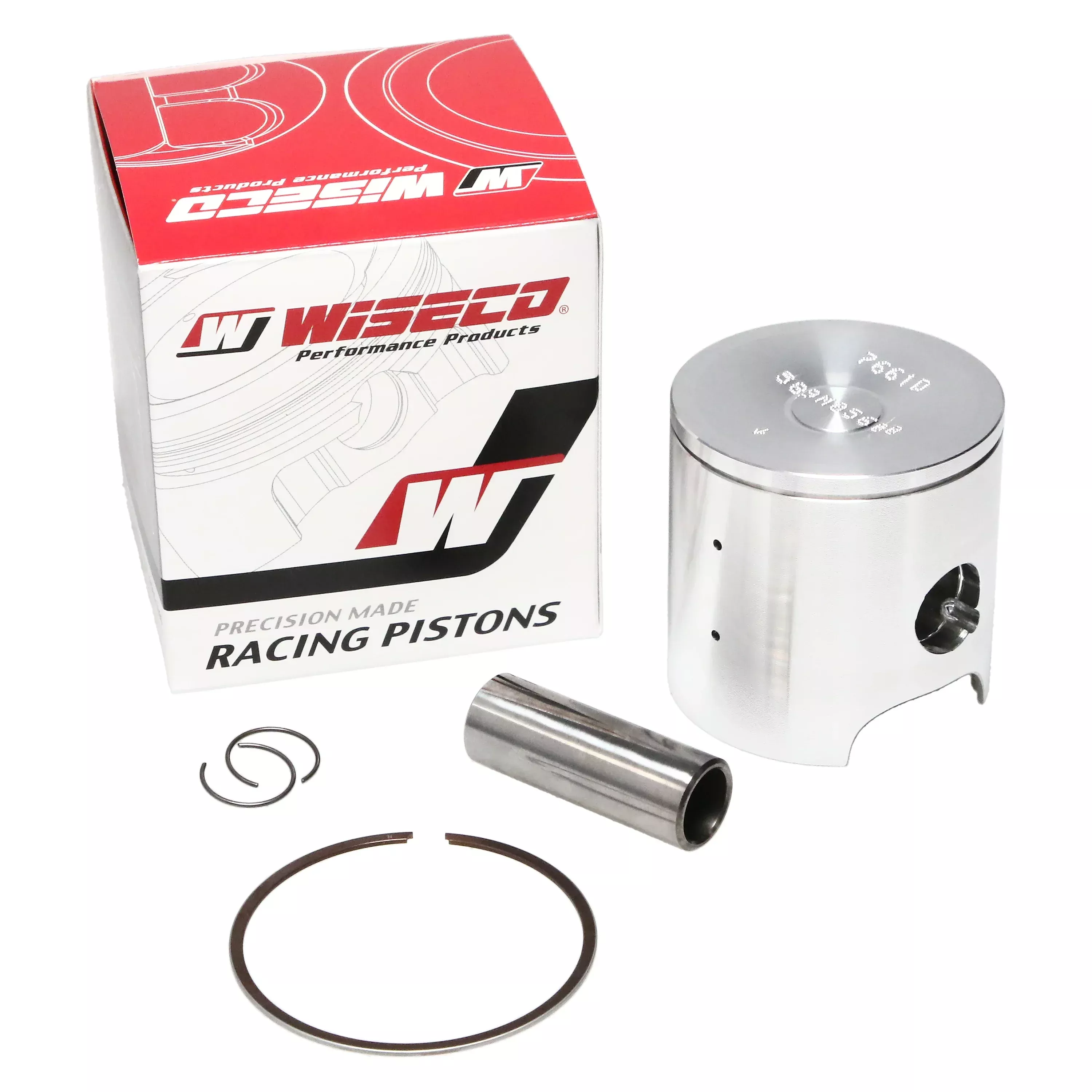 PISTON KIT 1990 KX125 56.00, WISECO 589M05600 Pro-Lite