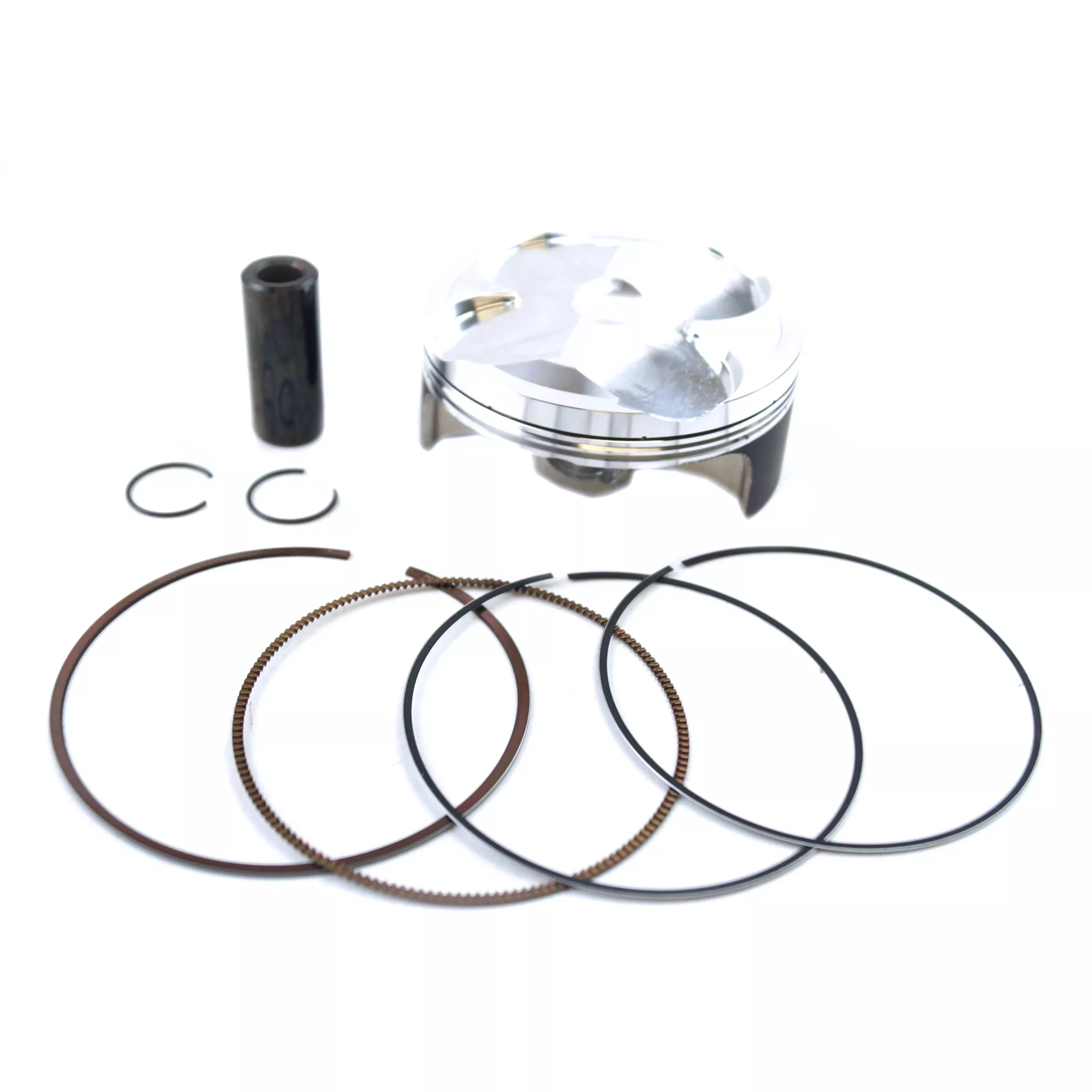 PISTON KIT 2023 KX250 77.97mm, WOSSNER 4089DC HIGH COMPRESSION, KAWASAKI