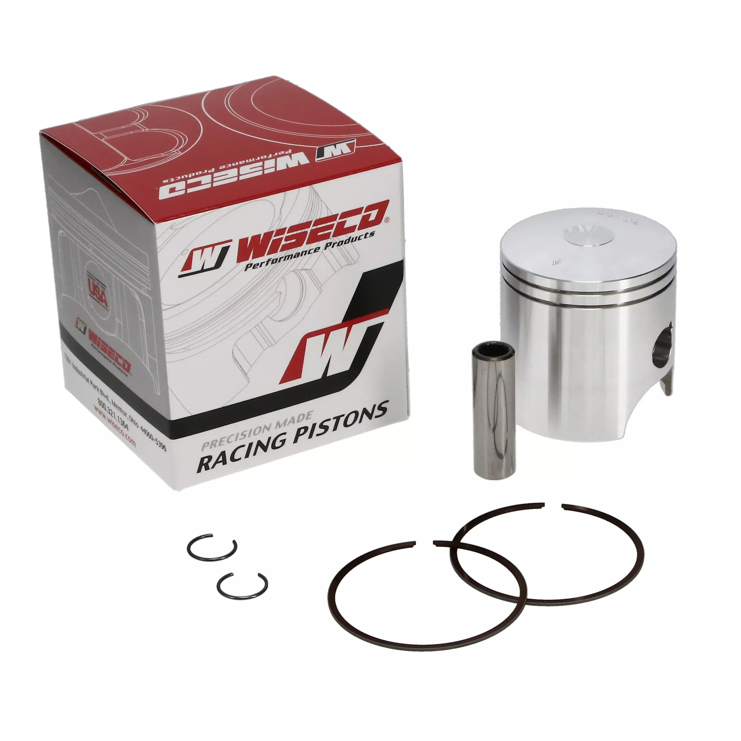 PISTON KIT 80-82 CR80 51.00, WISECO 450M05100 HONDA