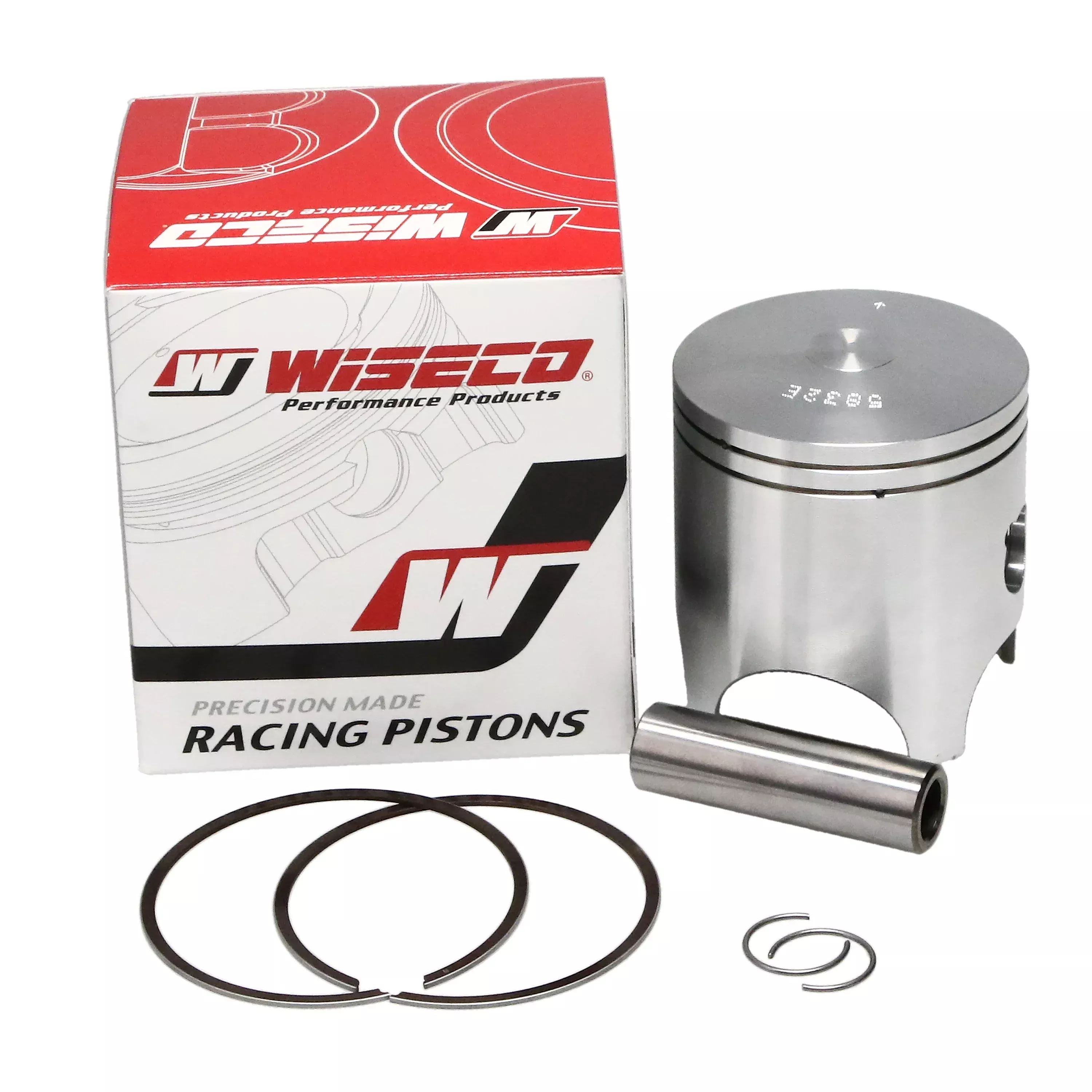 PISTON KIT 80-84 CR125 57.50, WISECO 448M05750 HONDA MX