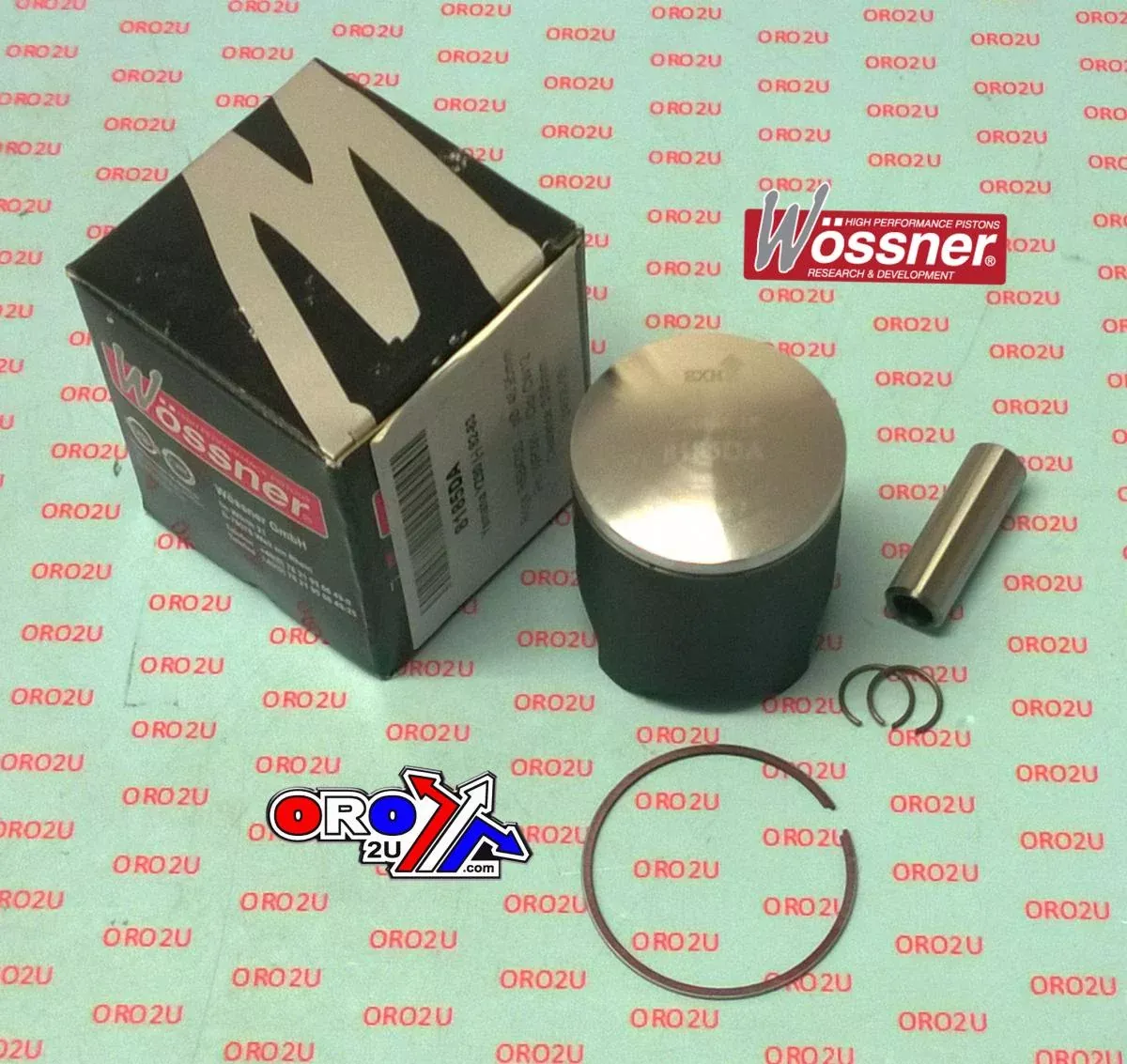 PISTON KIT 82-83 YZ80 49.00, FORGED WOSSNER 8185D200