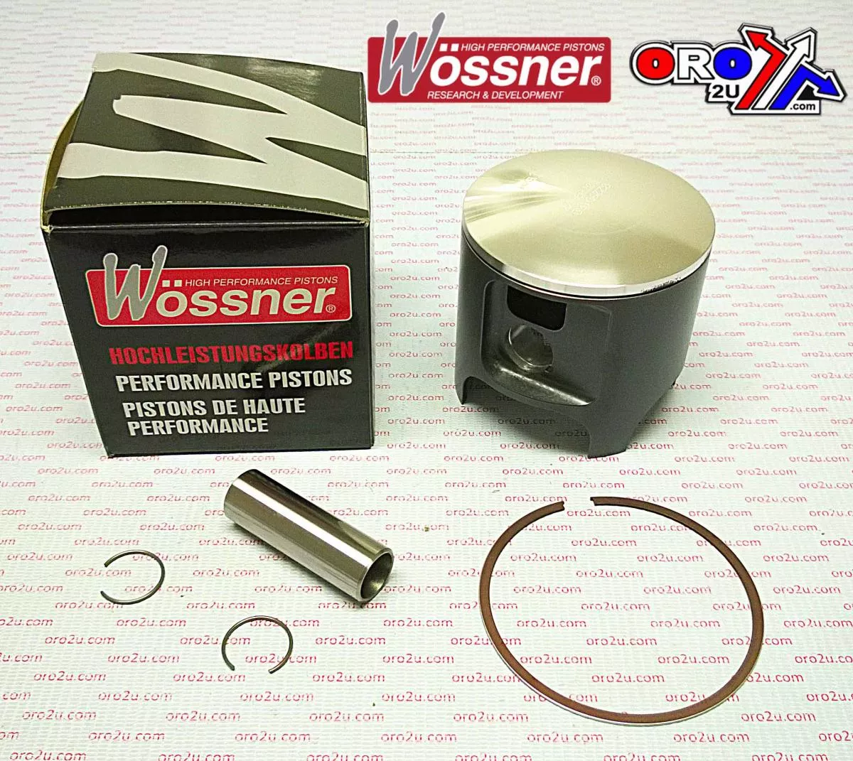 PISTON KIT 84-01 CR500 90.00, WOSSNER 8229D100 HONDA MX