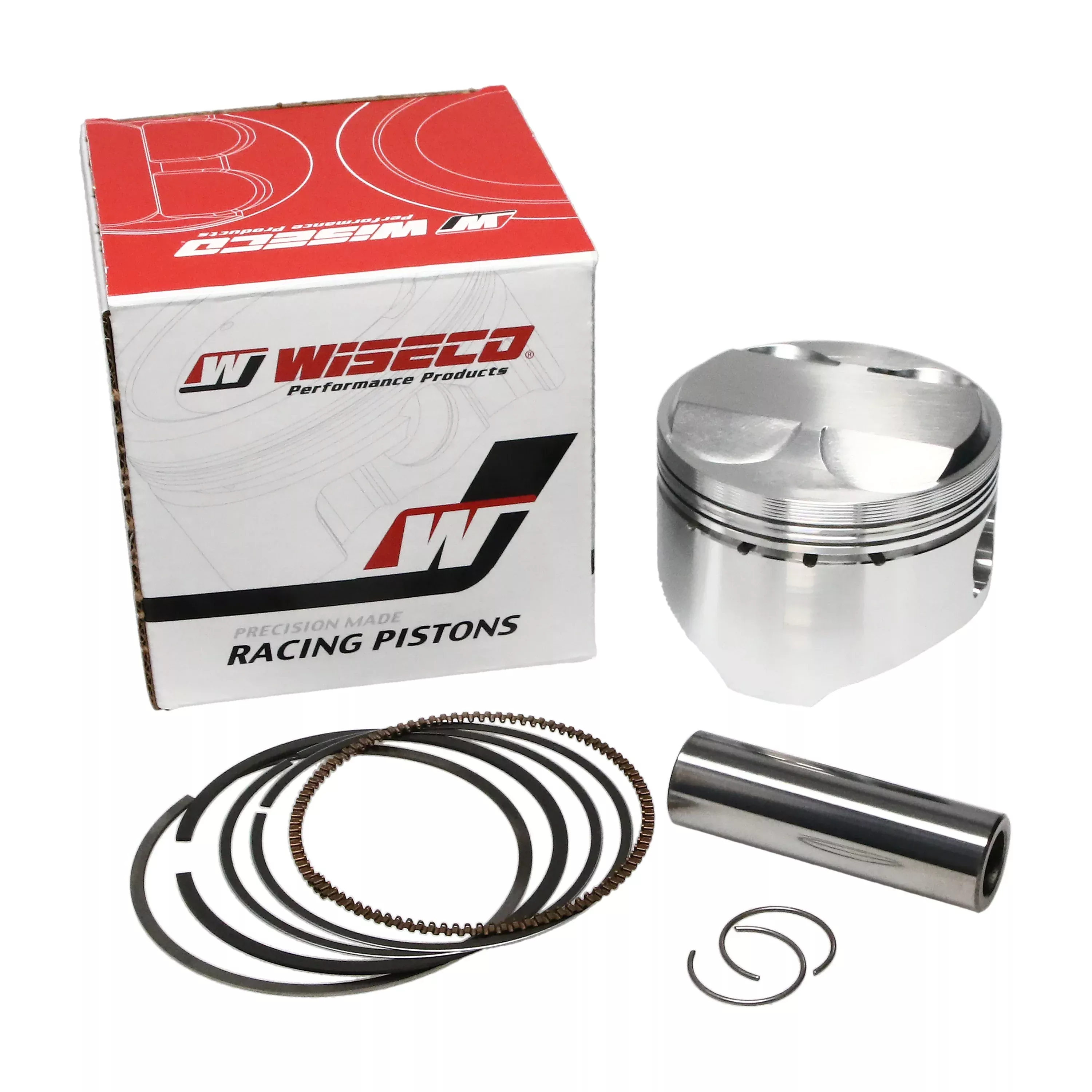 PISTON KIT 85-86 ATC350 82.00, WISECO 4393M08200 HONDA