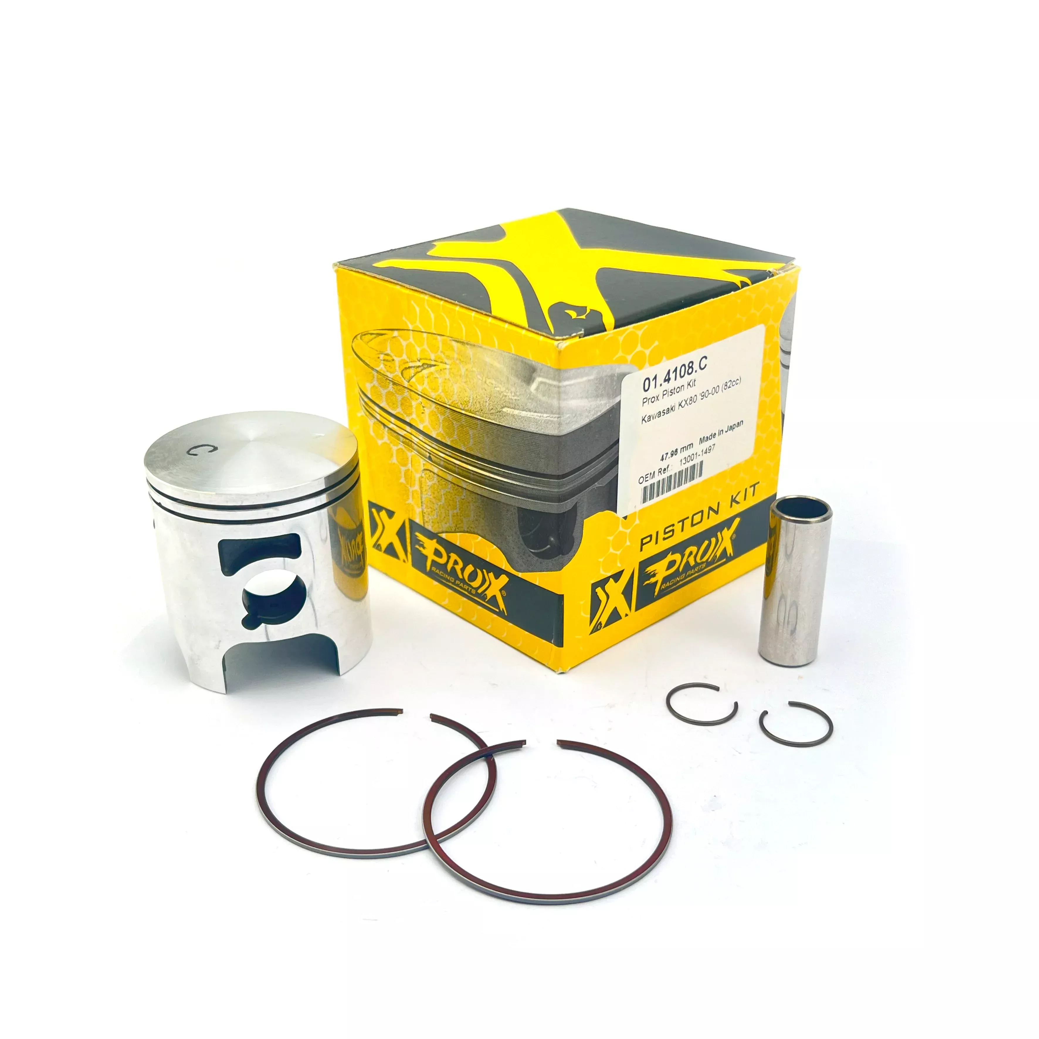 PISTON KIT 88-00 KX80 48.00 C, PROX 01.4108.C