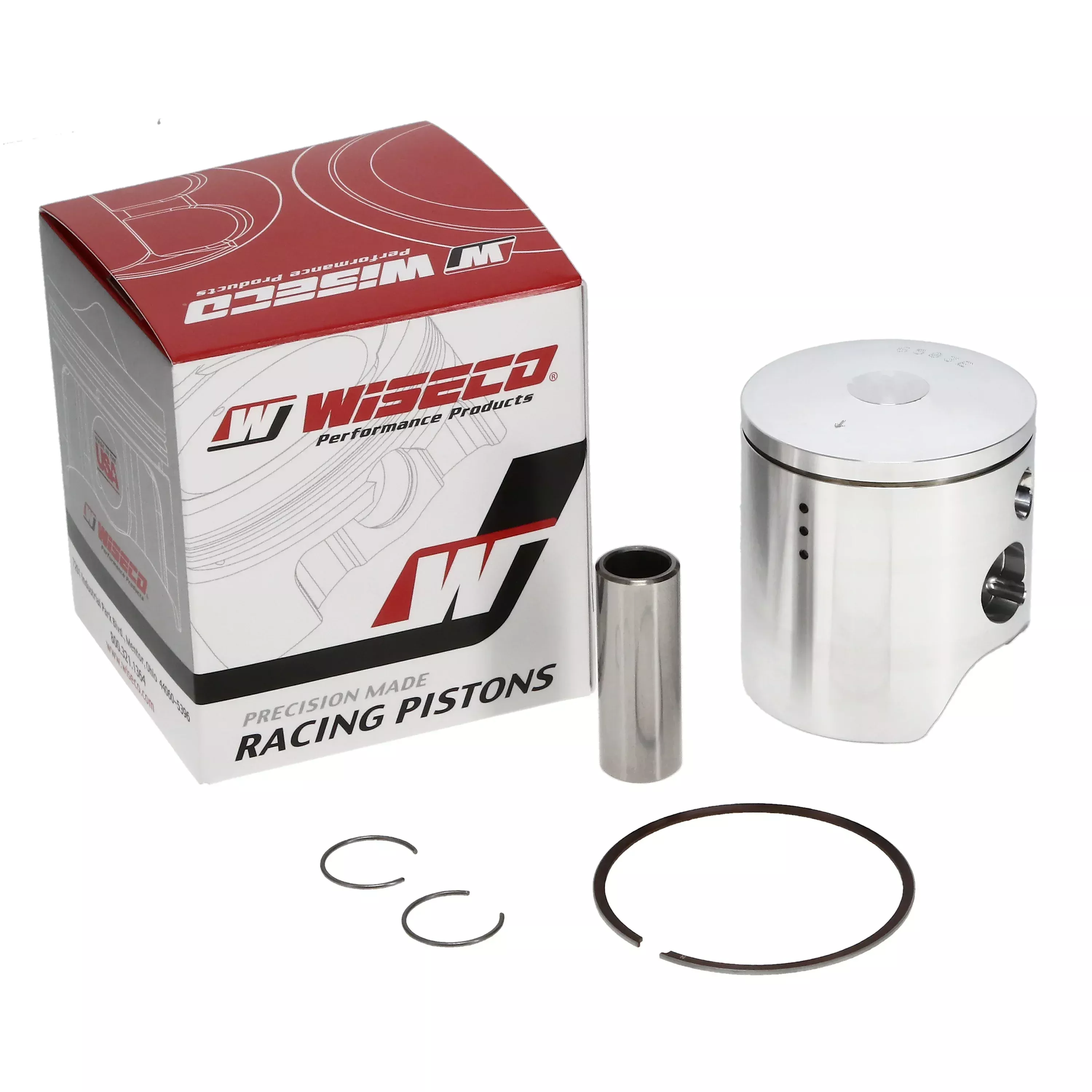 PISTON KIT 89-99 RM125 55.50, WISECO 641M05550