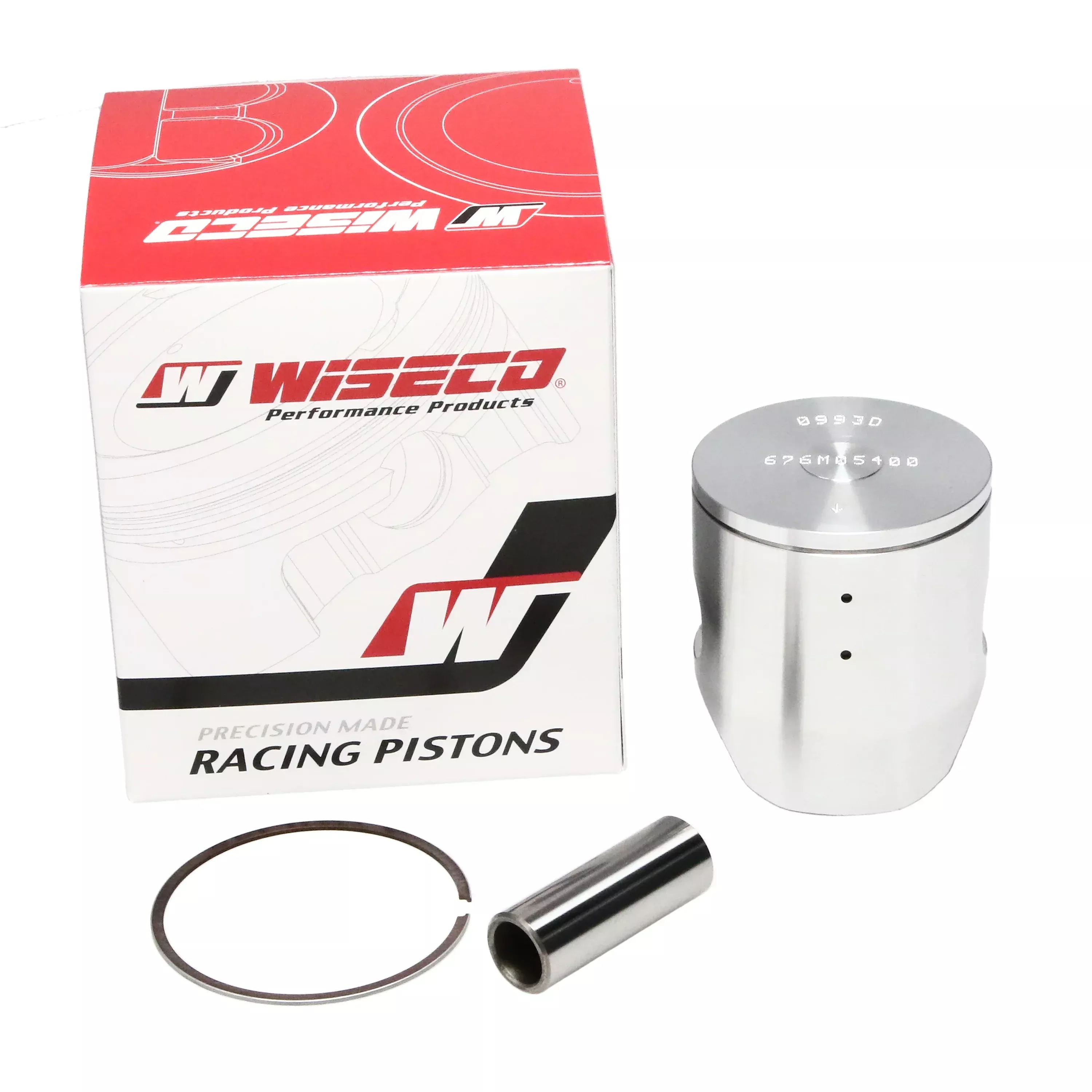PISTON KIT 92-03 CR125 56.00, WISECO 676M05600 Pro-Lite