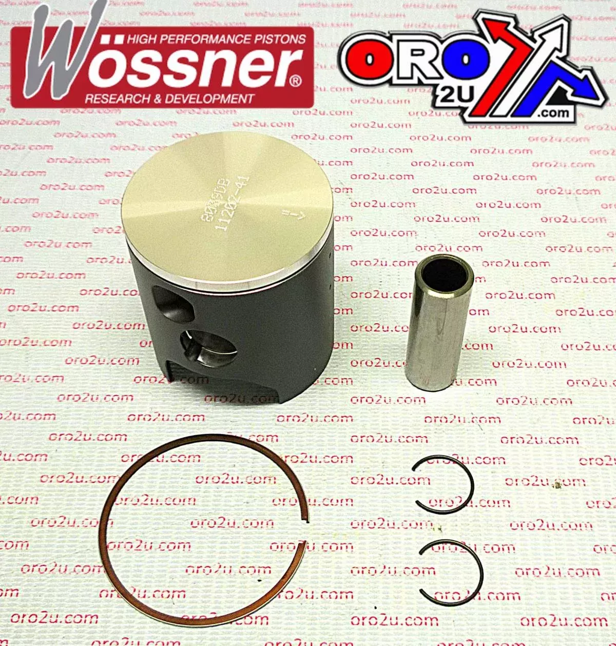 PISTON KIT 92-98 RGV250 56.501-RING, FORGED WOSSNER 8039D050