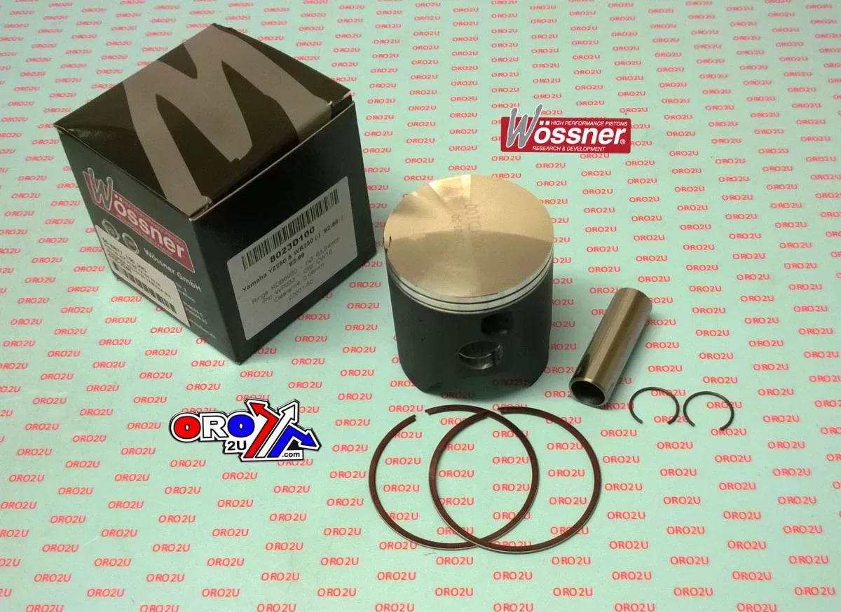 PISTON KIT 92-98 YZ250 70.00, WOSSNER 8023D200 YAMAHA MX