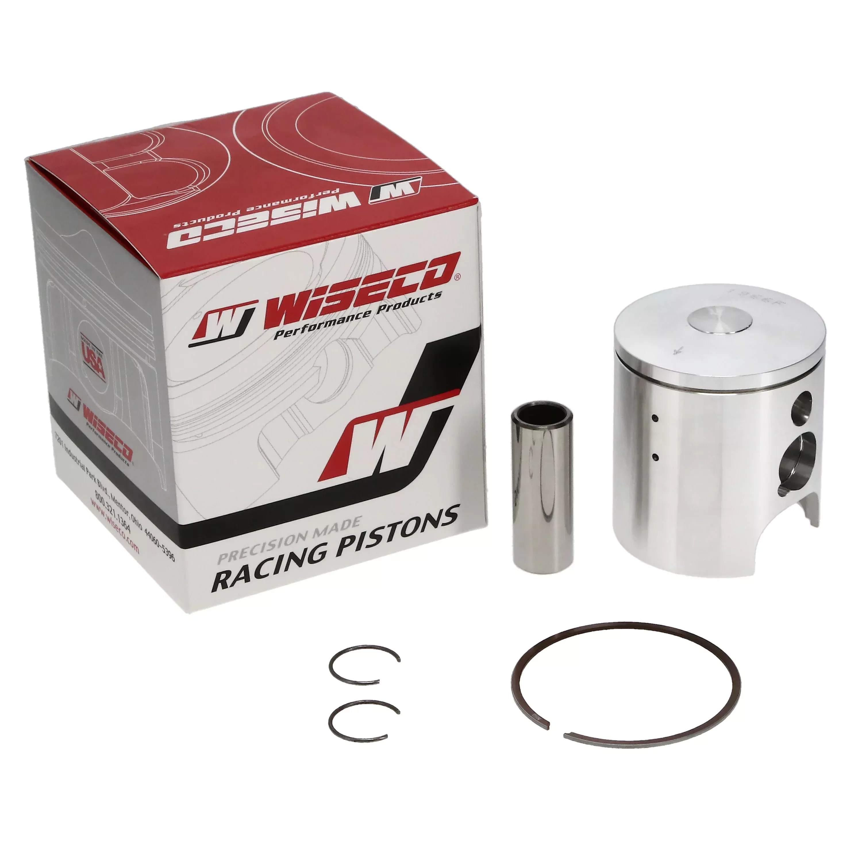 PISTON KIT 93-02 YZ80 47.00, WISECO 646M04700 YAMAHA MX