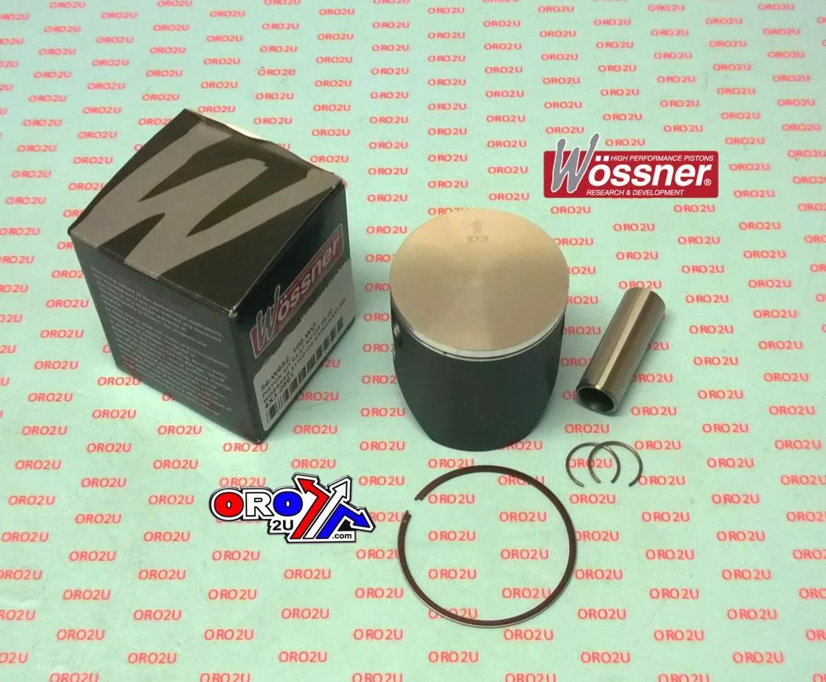 PISTON KIT 95-97 KX125 54.50, WOSSNER 8112D050 KAWASAKI MX
