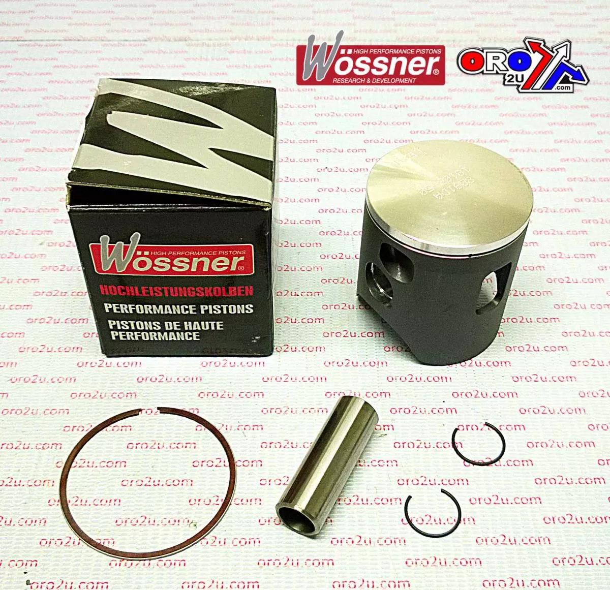 PISTON KIT 98-01 YZ125 55.00, WOSSNER 8091D100 YAMAHA MX