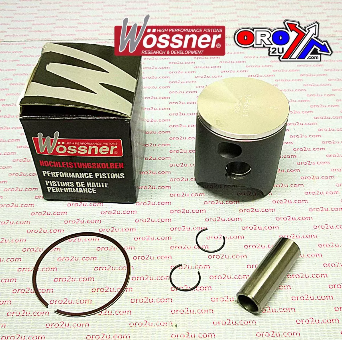 PISTON KIT HONDACR125 92-99 54.50, WOSSNER 8020D050,