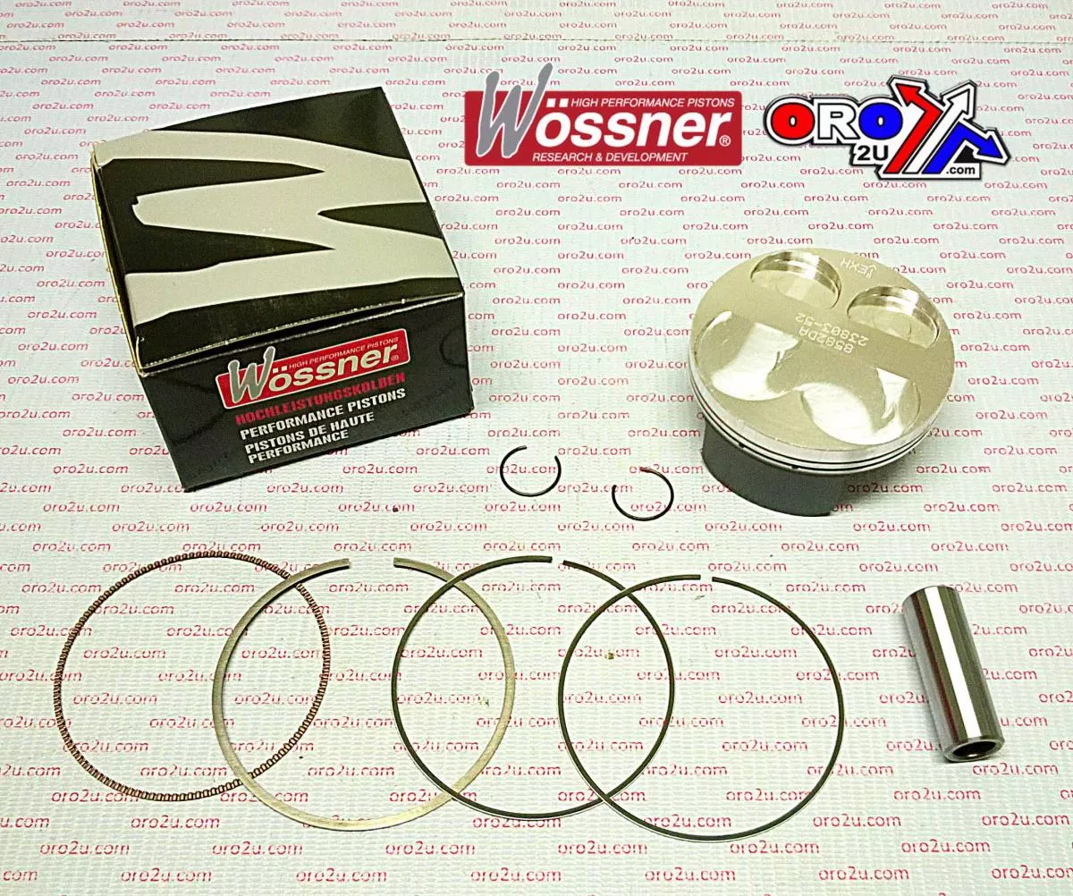 PISTON KIT KXF RMZ 250 77.00 B, FORGED WOSNER 8582DB