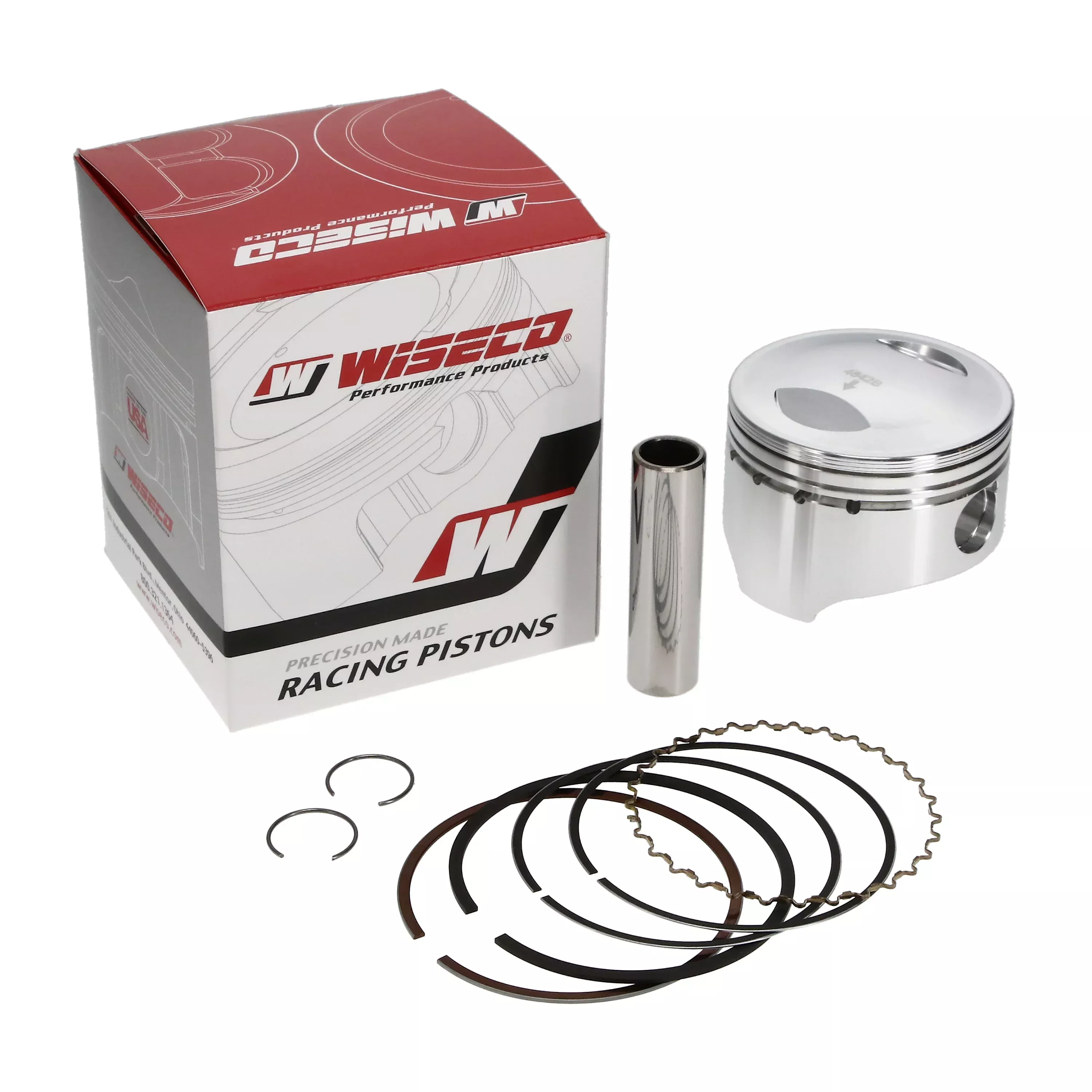 PISTON KIT LT230 LT4 WD 66.00, WISECO 4382M06600 SUZUKI ATV