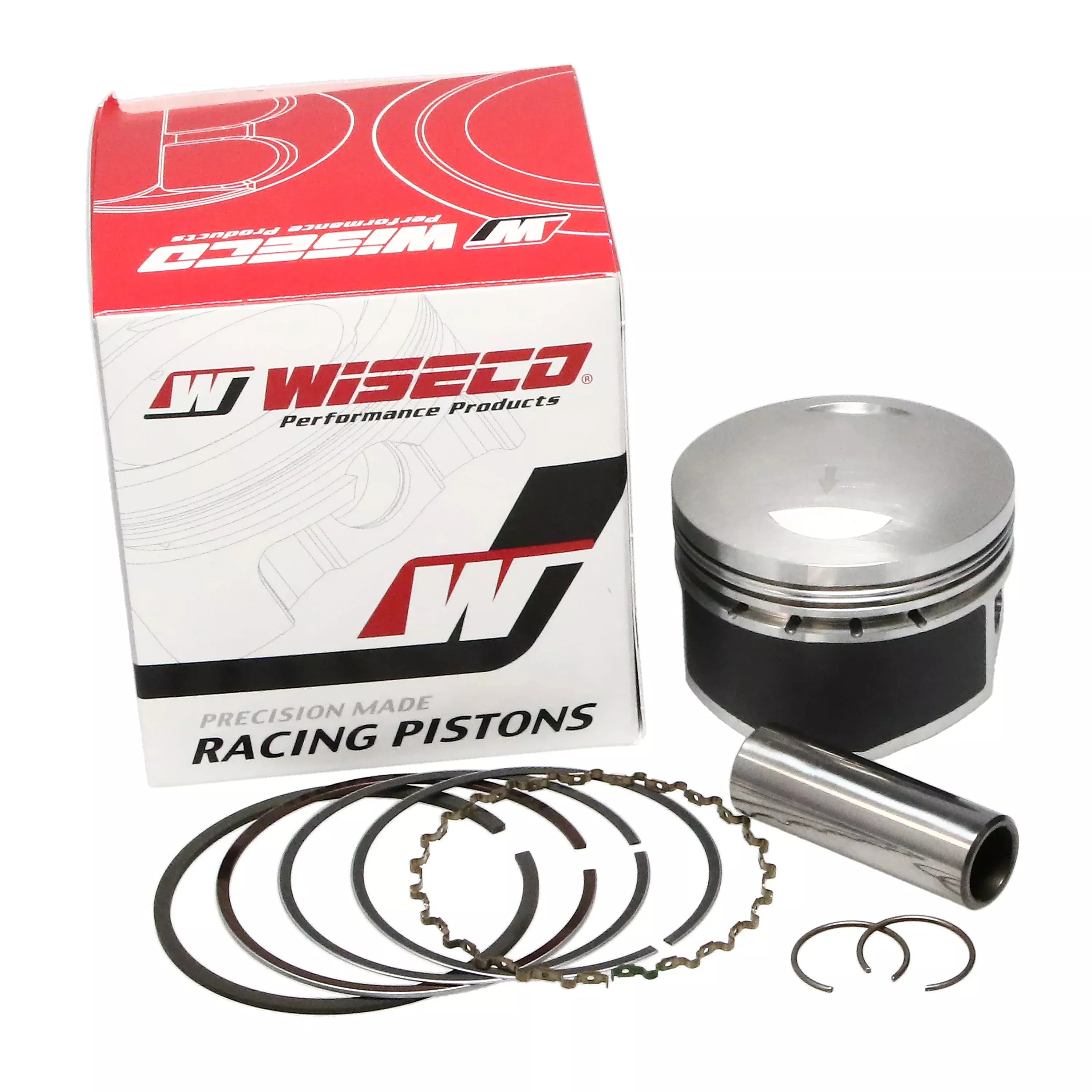 PISTON KIT YFM125 RAPTOR 54.00, WISECO 40068M05400 11-12
