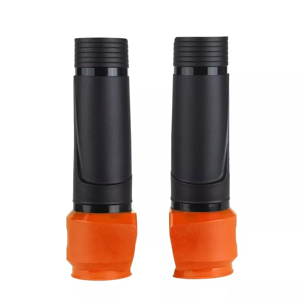 Polisport Plastics POLISPORT ,UPPER FORK GUARDS BLACK/ORANGE 8488000002