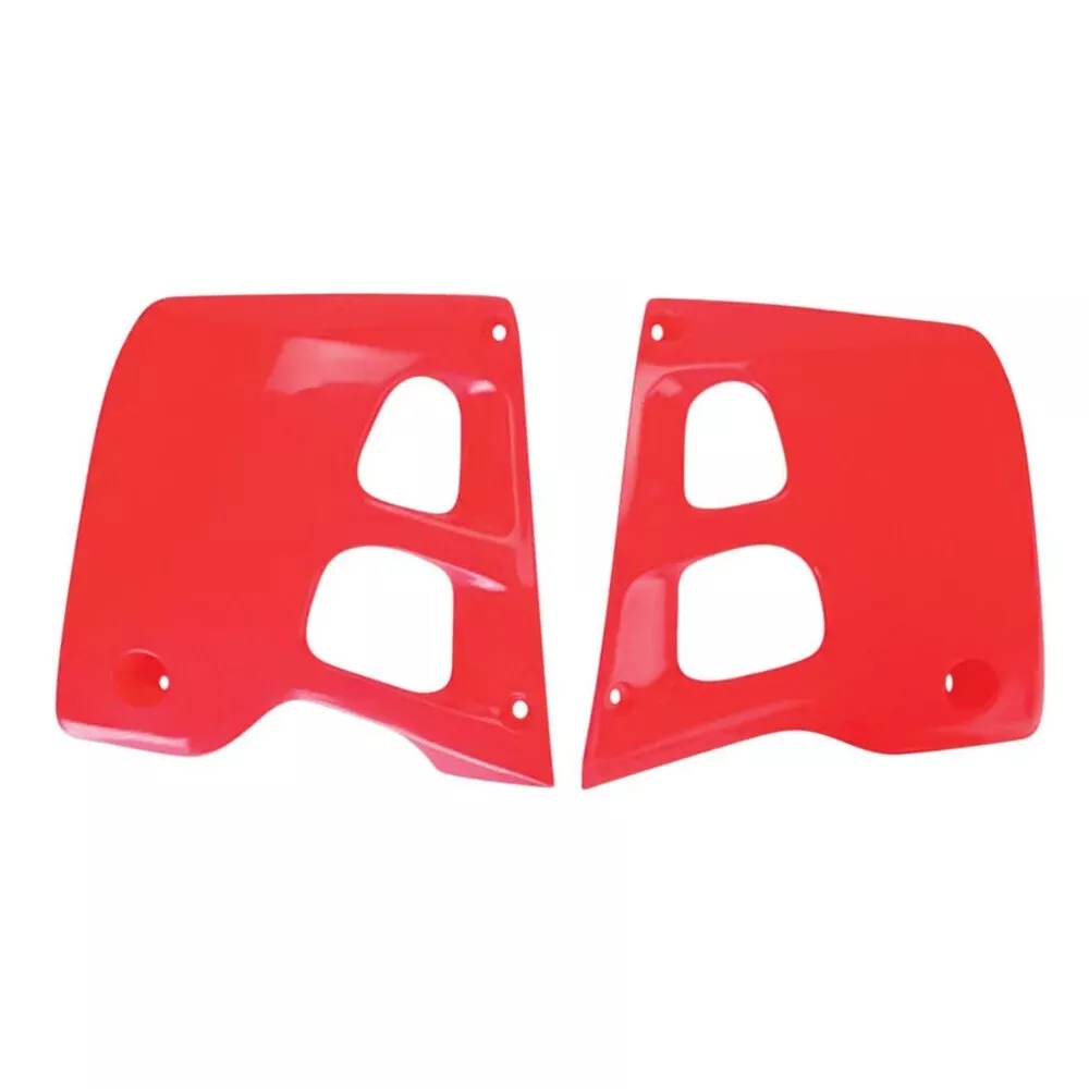 Polisport Plastics REPLICA PLASTIC, RADIATOR SCOOPS RED 8494600002 fits 1991-1992 Honda CR125R