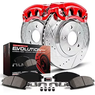 Power Stop KC2009 Performance Brake Kit with Calipers for Cadillac Escalade