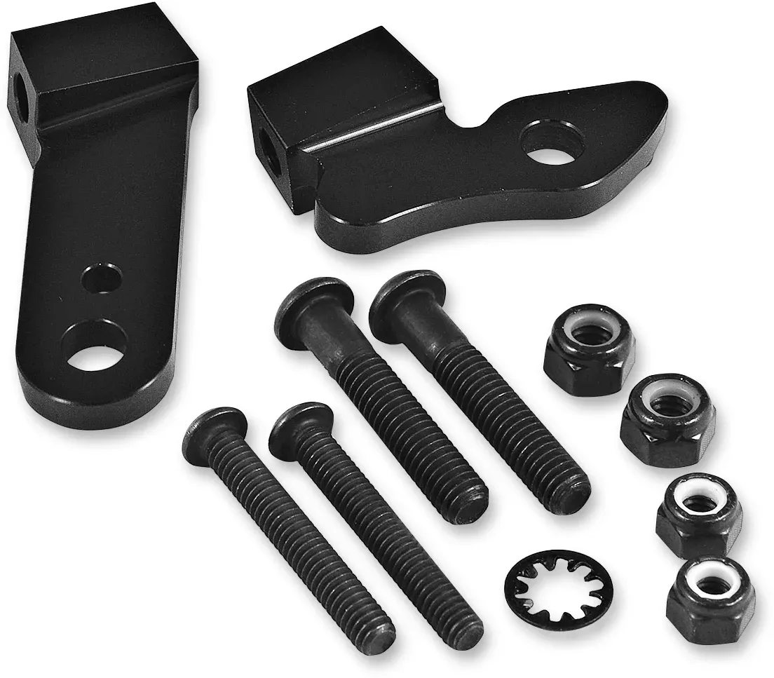 Powermadd Motorcycle Handlebar Hand Guard Mounting Kit 1996-2017 Harley Softail