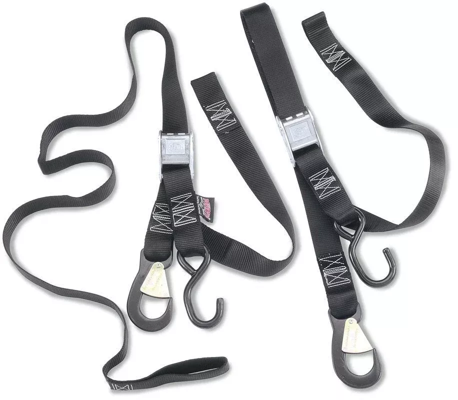 PowerTye MFG Fat Strap Buckle 1.5" Tie Downs (PR