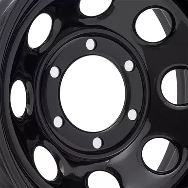 Pro Comp Wheels 97-7983F Rock Crawler Series 97 Black Wheel 17x9 6x5.5
