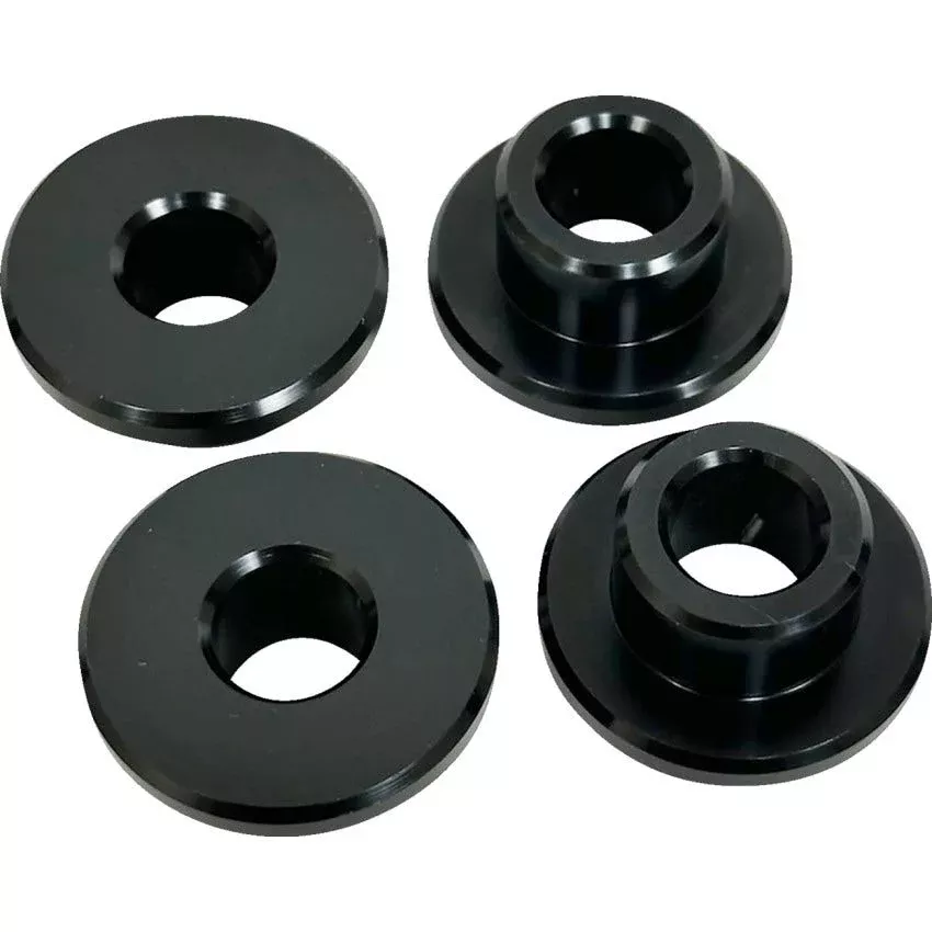 Pro-One Performance Black Solid Riser Bushing Kit Harley 83-21 FL 18-21 Softail
