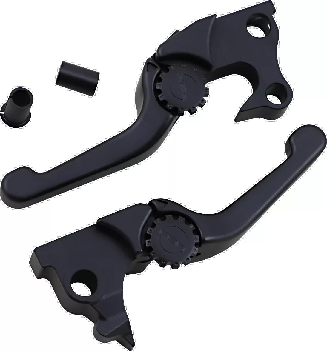 PSR Black Anthem Shorty Adjustable Clutch Brake Lever Set for 2010-2022 Harley